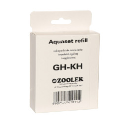 Zoolek Aquaset Refill GH-KH – uzupełnij test i kontroluj twardość wody.