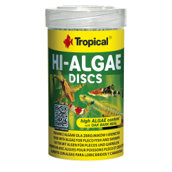 Tropical Hi-Algae Discs – pokarm dla zbrojników i krewetek