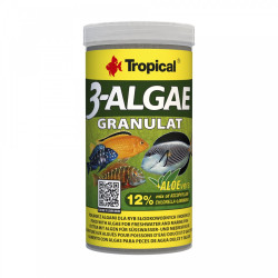 3-Algae Granulat Tropical – pokarm z algami dla ryb roślinożernych