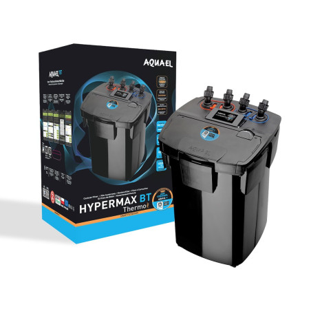 Aquael Hypermax BT Thermo – cichy filtr do dużych akwariów