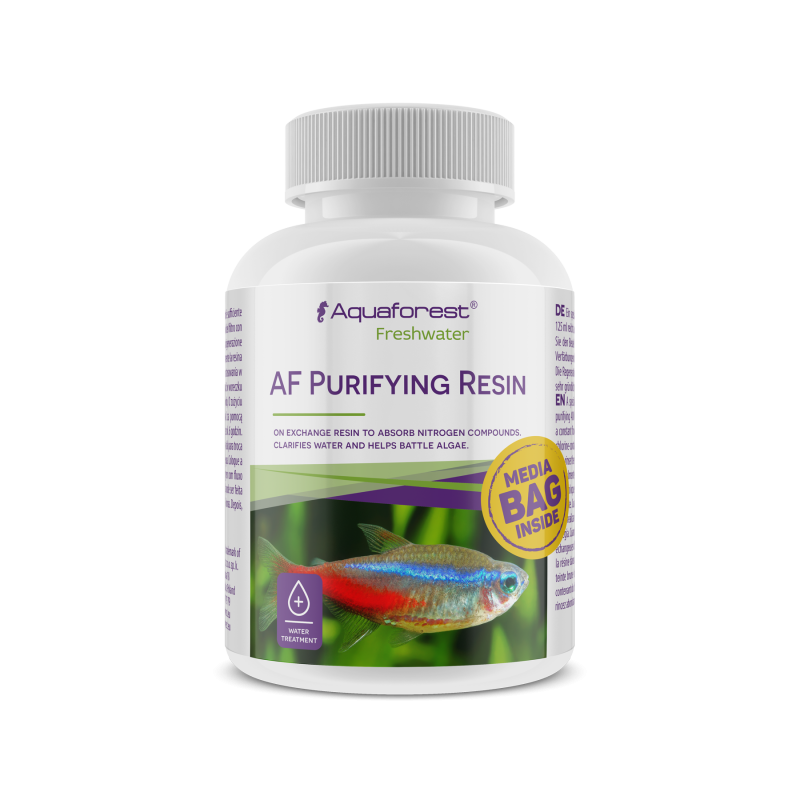 PURIFYING RESIN - żywica jonowymienna do akwariów słodkowodnych.