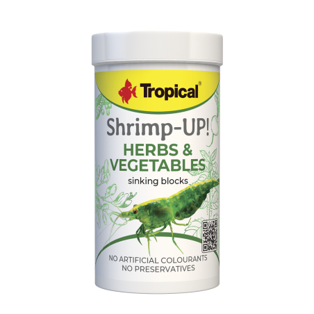 Shrimp-UP! Herbs & Vegetables Tropical – naturalna dieta krewetek
