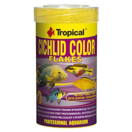 Tropical Cichlid Color XXL – pokarm wybarwiający dla pielęgnic
