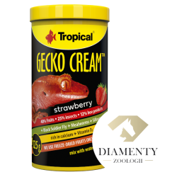 Tropical Gecko Cream Strawberry – pokarm dla gekonów | Catfish