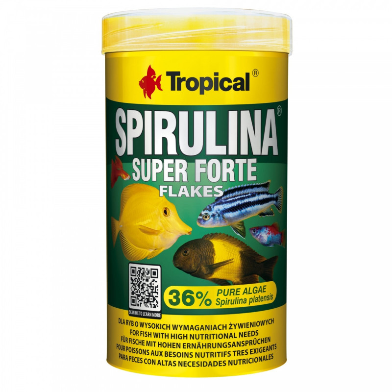 Zadbaj o swoje ryby - wybierz Tropical Spirulina Super Forte 36%