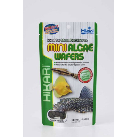 Hikari Mini Algae Wafers - Wzmacnia odporność ryb i wspomaga wzrost