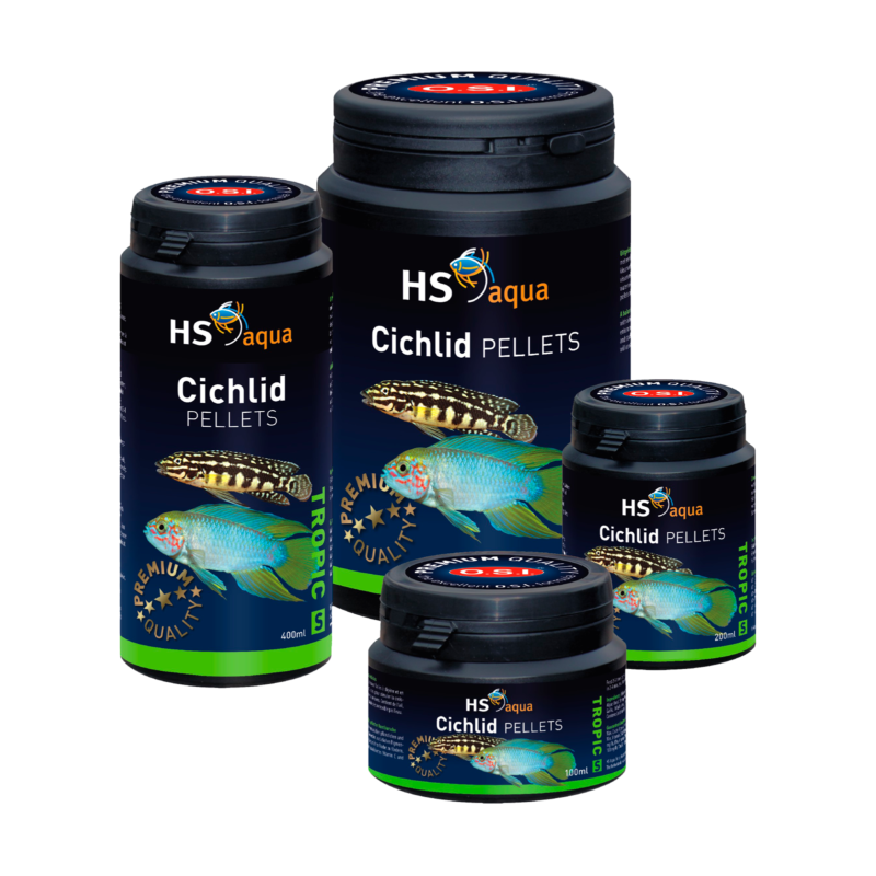 Pokarm bez dodatków hormonalnych - O.S.I Cichlid Pellets dla pielęgnic